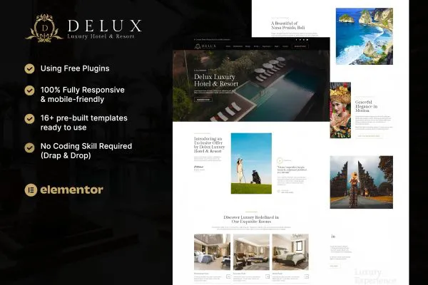 Delux – 豪华酒店和度假村 <a href=