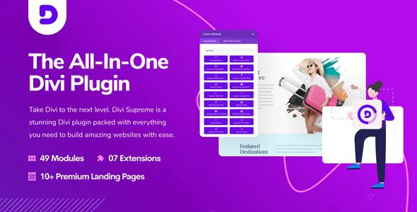 Divi Supreme Pro 5.0.52 – 自定义和创意编辑模块 – Woo商城