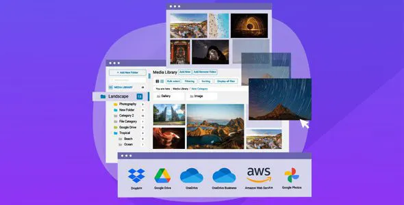 WP Media Folder 6.2.6 – WordPress 媒体库 – Woo商城
