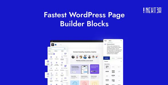 Nexter Blocks Pro 5.0.3 – WordPress 页面构建器块 – 商城电商