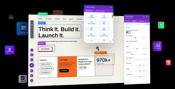 Divi 5.11.0 + 4.27.6 – WordPress 的基本网站构建框架 – 企业门户