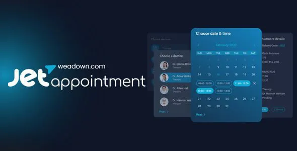 JetAppointment 2.5.2.1 – WordPress预约插件,按小时管理服务与活动