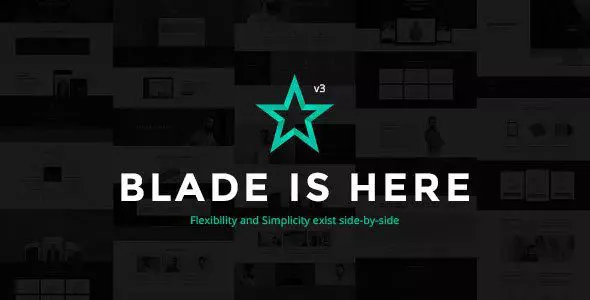 Blade 3.6.7 – 响应式多用途WordPress主题，简洁<a href=