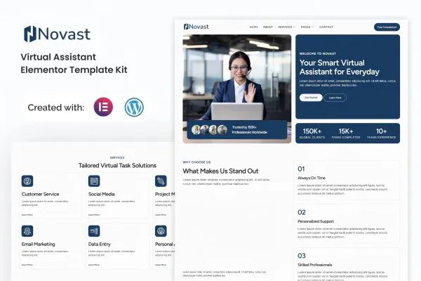 Novast – 虚拟助手 <a href=