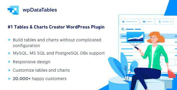 wpDataTables 7.5.2.2 – WordPress表格图表管理插件