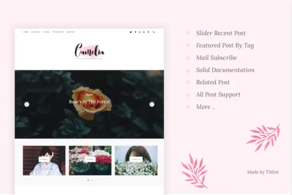 Camelia – 响应式<a href=
