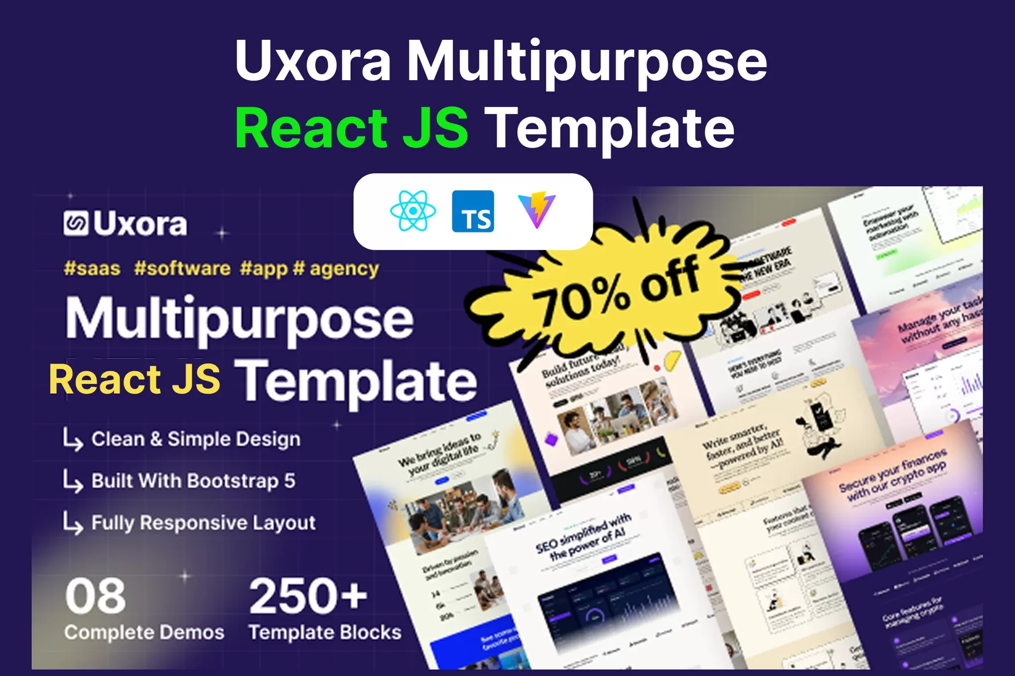 Uxora – 软件SaaS <a href=