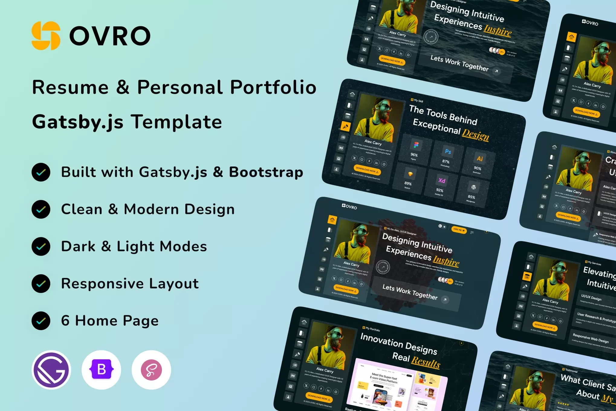 Ovro – GatsbyJS<a href=