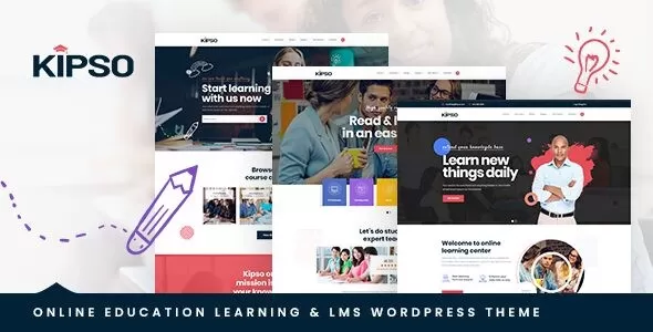Kipso 1.3.7 – 教育LMS WordPress主题,在线课程平台