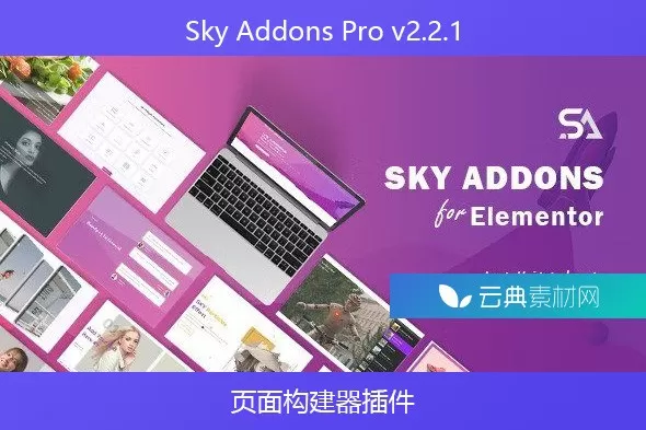Sky Addons Pro 2.2.1 – Elementor扩展组件插件