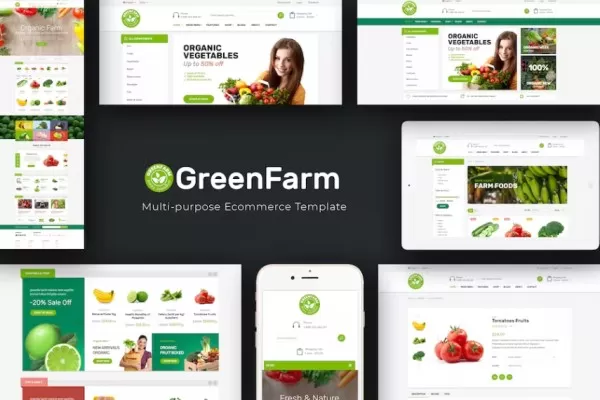 Greenfarm – 有机食品PrestaShopShop主题，生鲜农场电商