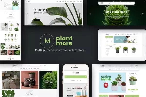 Plantmore – 有机响应式PrestaShopShop主题，天然食品商城