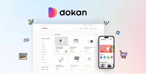 Dokan Pro 5.0.11套装 – WooCommerce多商户市场插件含预订