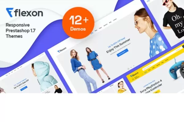 Flexon – PrestaShopShop 1.7.8响应式主题,多用途电商