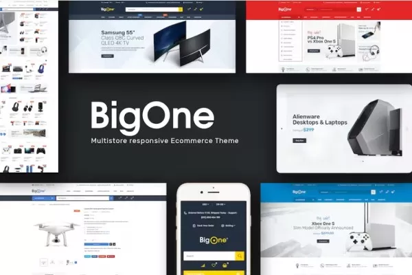 Bigone – 响应式OpenCart主题，综合电商