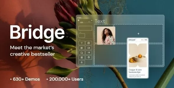 Bridge 30.8.9 – 创意多用途WooCommerce WordPress主题
