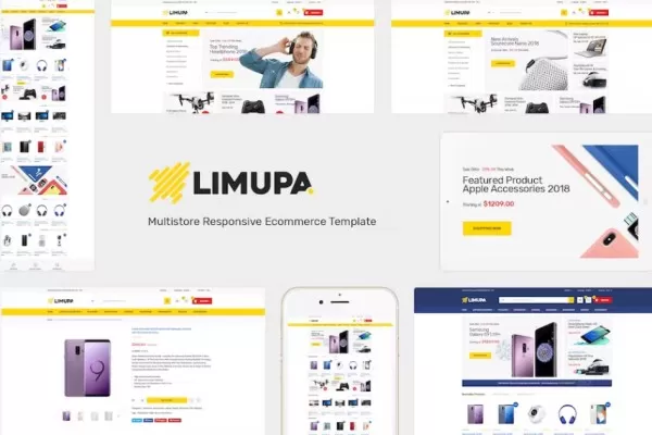 Sinrato – Mega Shop OpenCart主题,电子数码商城