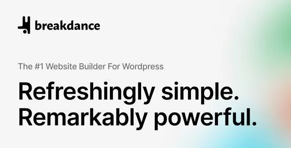 Breakdance 3.0.0 – WordPress可视化网站构建器插件