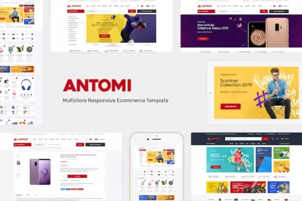 Antomi – 多用途OpenCart主题,综合品类商城
