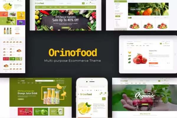 Orinofood – 有机OpenCart主题，天然食品商城