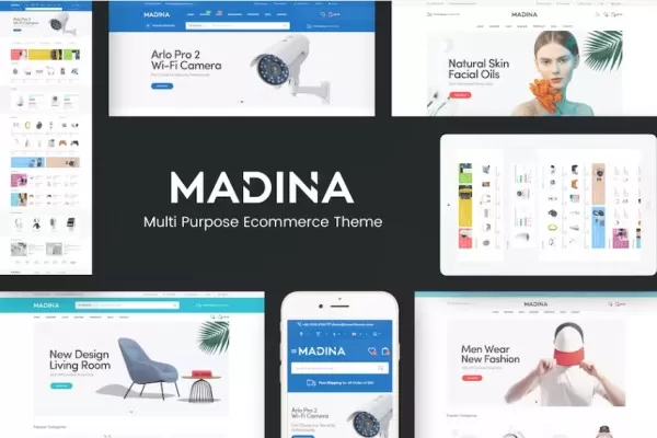 Madina – 响应式OpenCart主题，多品类电商