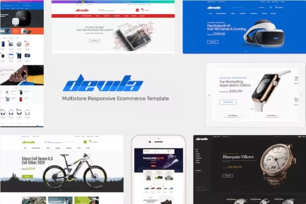 Devita – 多用途响应式OpenCart主题，综合电商