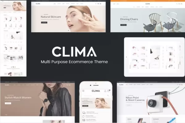 Clima – 响应式OpenCart主题，多用途商城