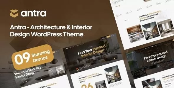 Antra 1.0.15 – 建筑室内设计WordPress主题,装修官网