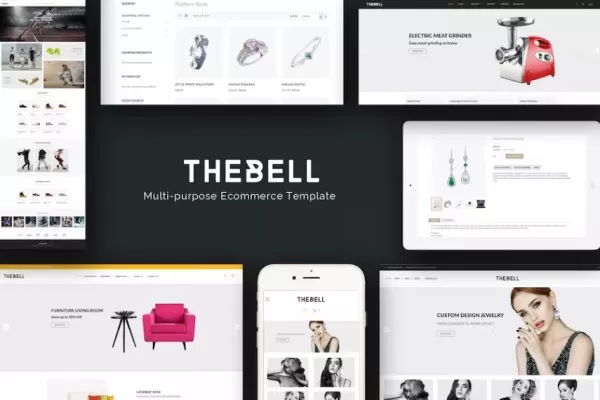 Thebell – 多用途响应式Magento主题,企业电商官网