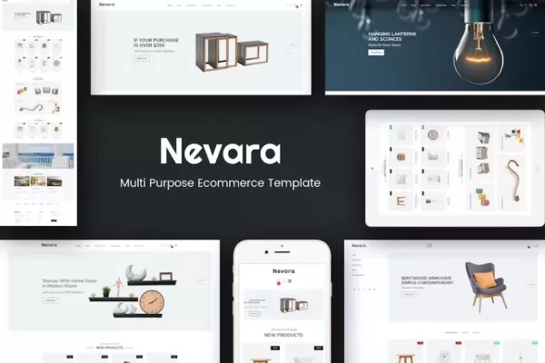 Nevara – 家具室内Magento 2主题,家居装饰电商