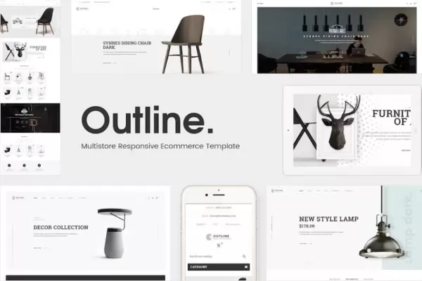 Outline – 家具Magento主题，家居装饰电商