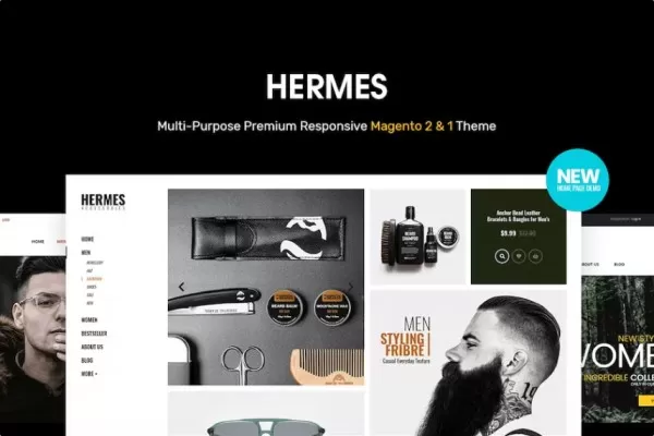 Hermes – 多用途高级响应式主题,全行业通用建站